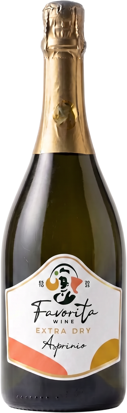 Bottle of Favorita Asprinio Extra Dry