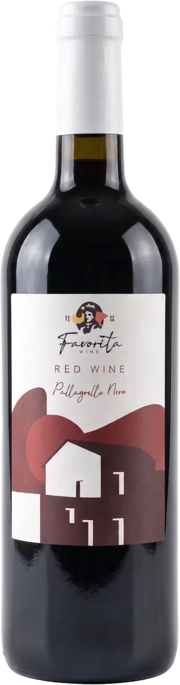 Bottle of Favorita Pallagrello Nero
