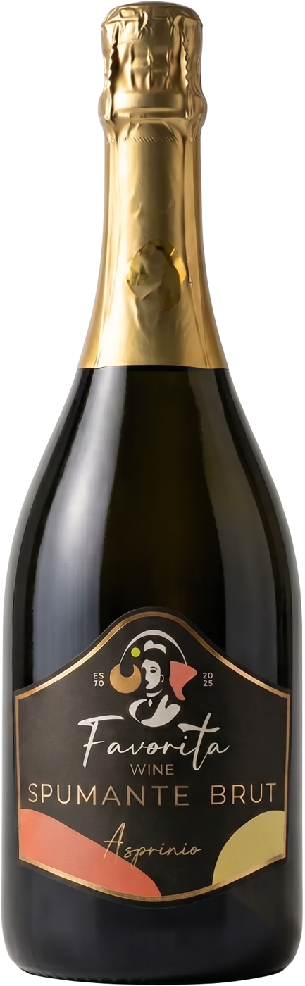 Bottle of Favorita Asprinio Spumante Brut
